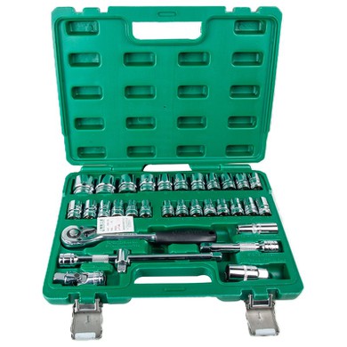 32 Pcs Metric Mirror 6PT Socket Sets