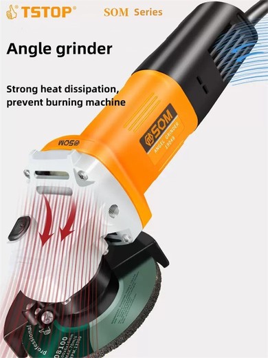 Angle Grinder Professional Multifunctional Grinding Machine Polishing Machine Hand Grinder Polishing Machine Cutting Machine Household Handheld