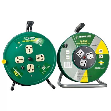 Cable Winding Disk 220V Empty Disk Wire Belt Wire Reel Project 100 Meters Storage Disk